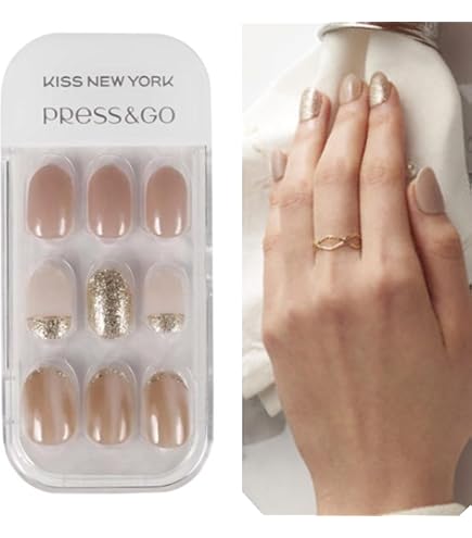 Amazon | 【在庫処分】 KISS NEW YOROK 【公式】 ネイル チップ Press